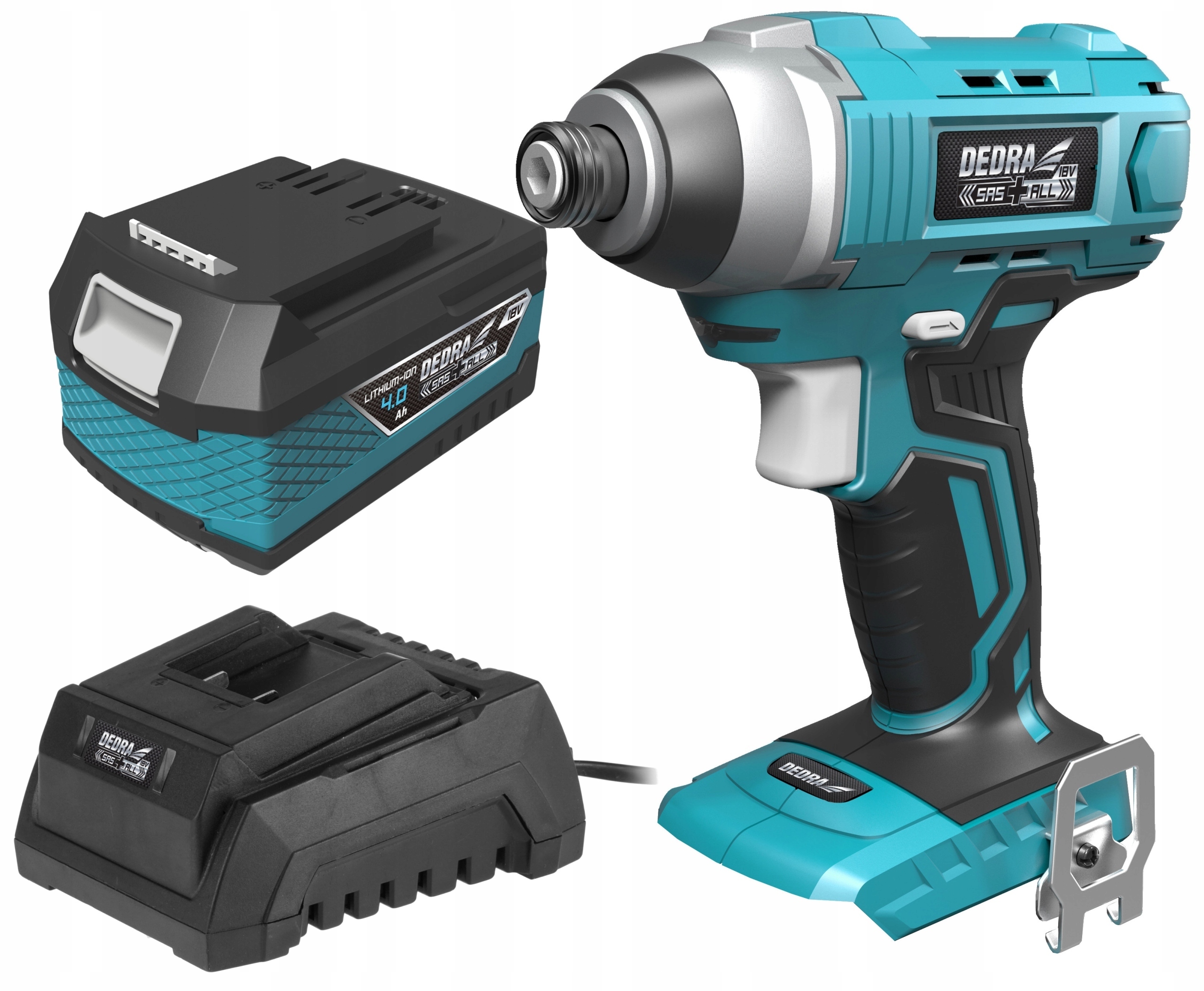 DEDRA ZAKRĘTARKA UDAROWA WKRĘTARKA 18V DED7045 +4Ah Li-ion