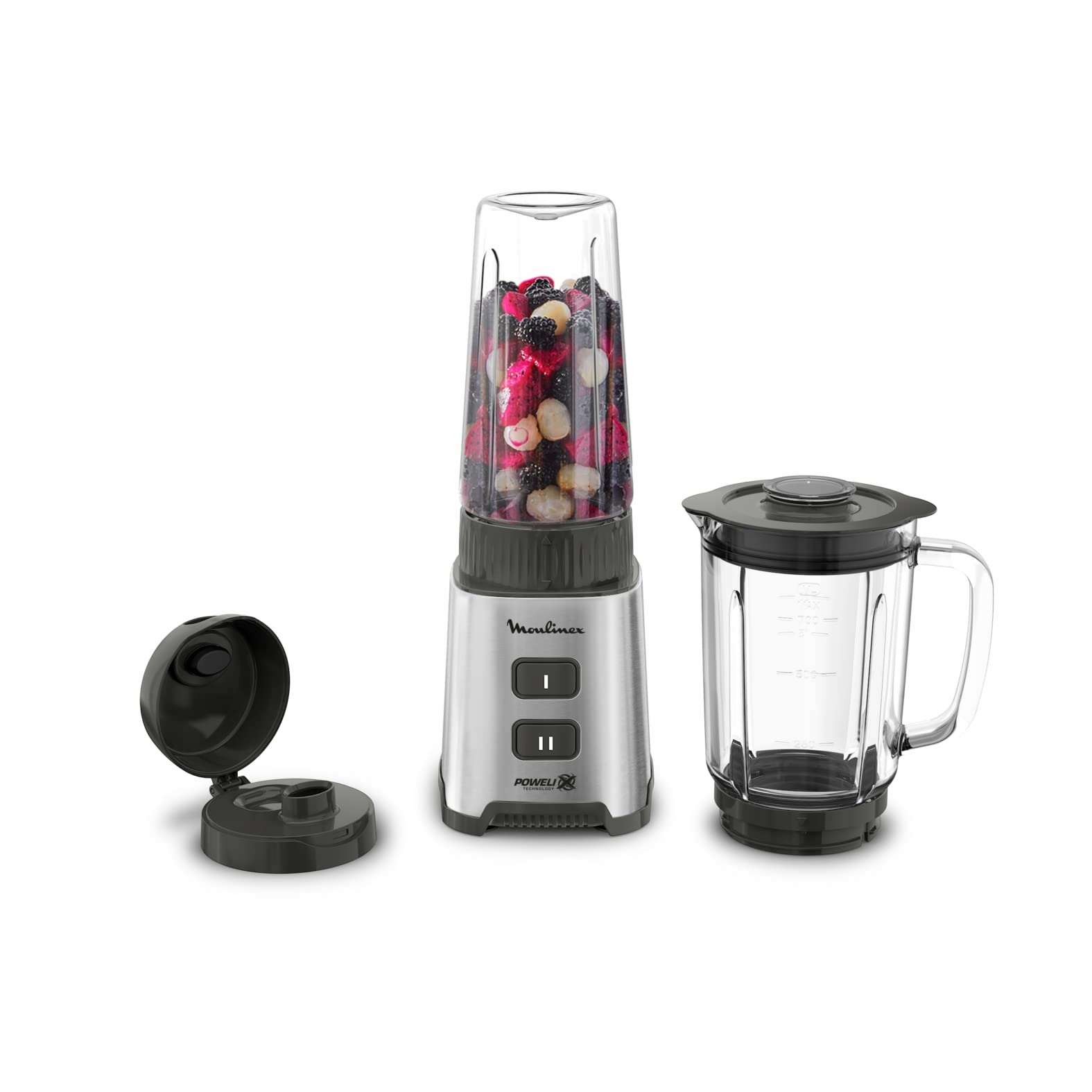 MOULINEX Pulseo Blender 400W 4 Ostrza 700ml Pojemnik 2 Prędkości — miniatura 12