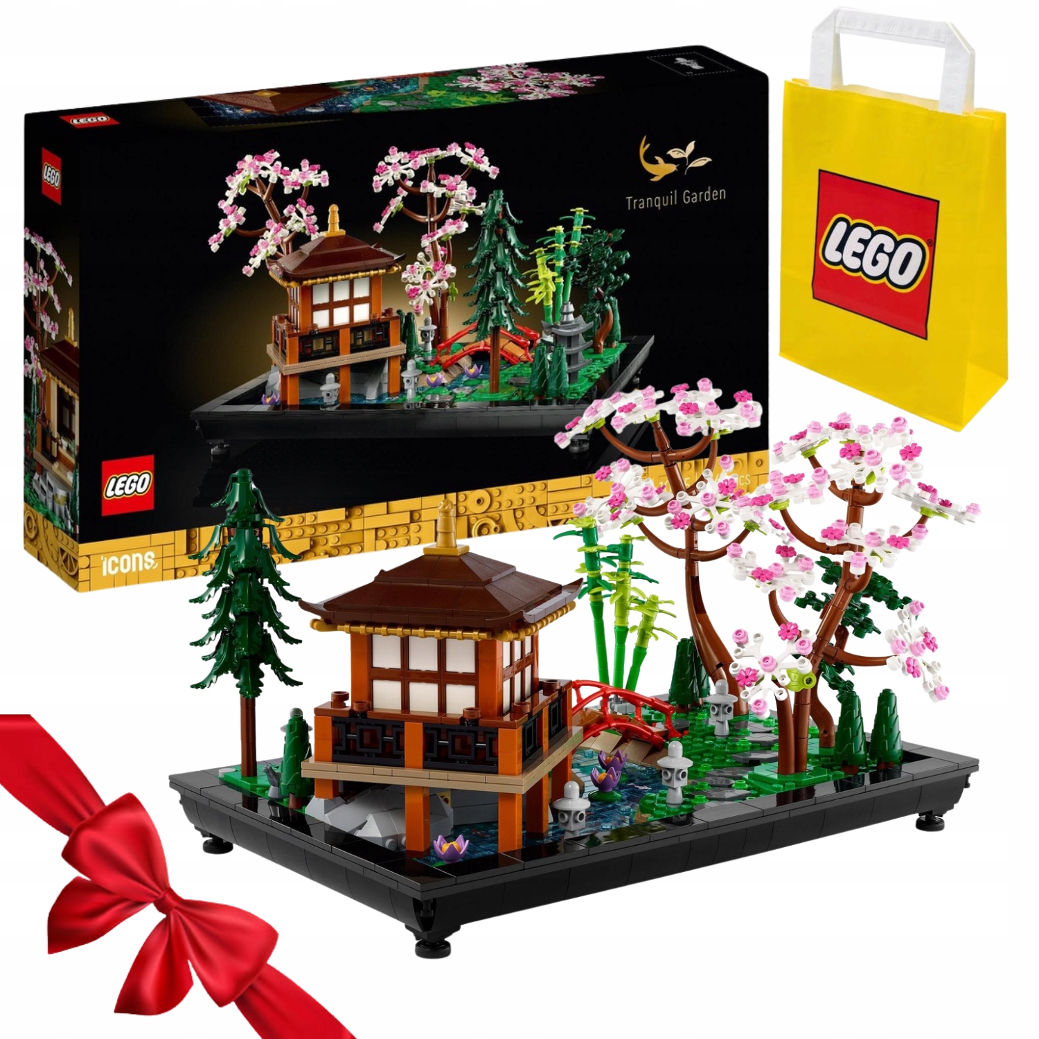 Zestaw Klocków Lego Icons 10315 Zaciszny Ogród Na Święta Top