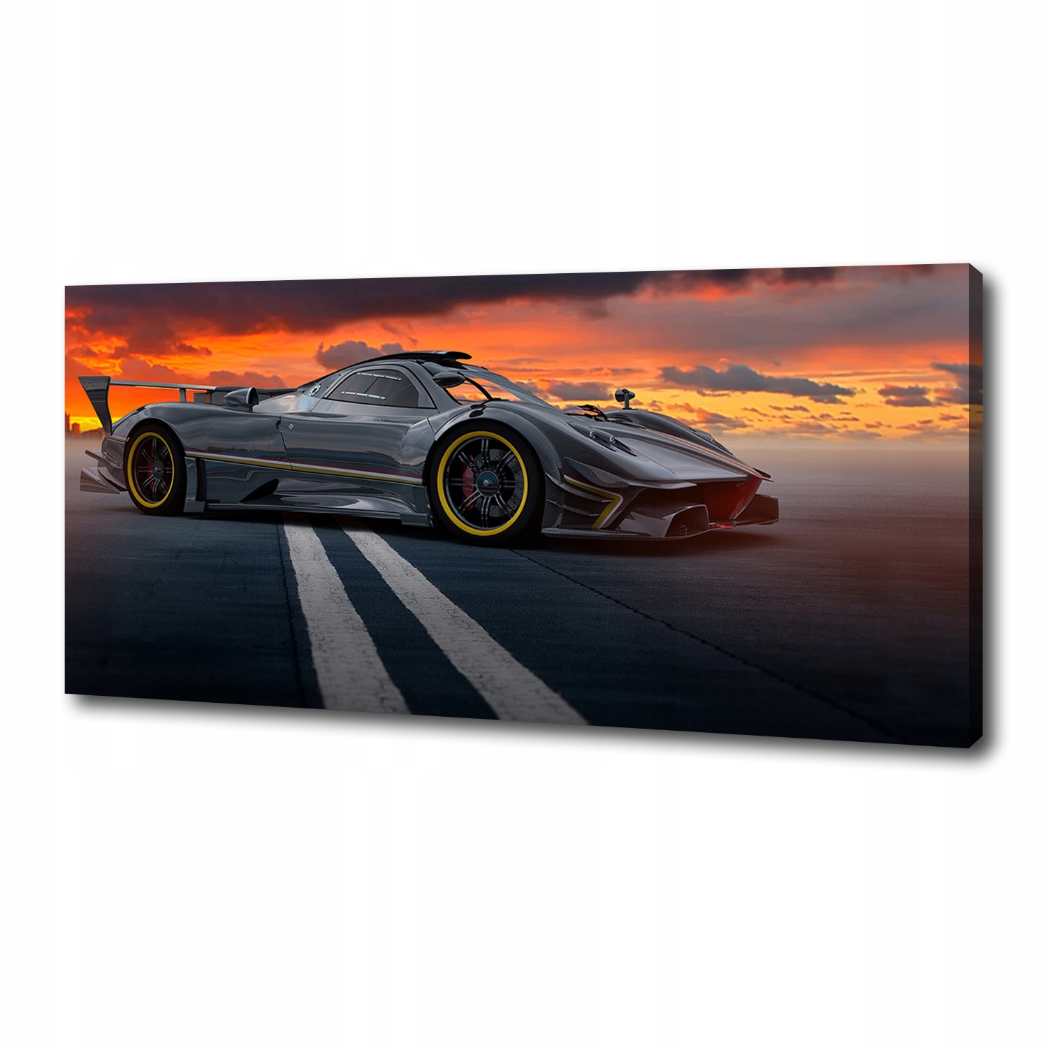 

Foto obraz canvas na ścianę Wyścigówka 125x50 cm