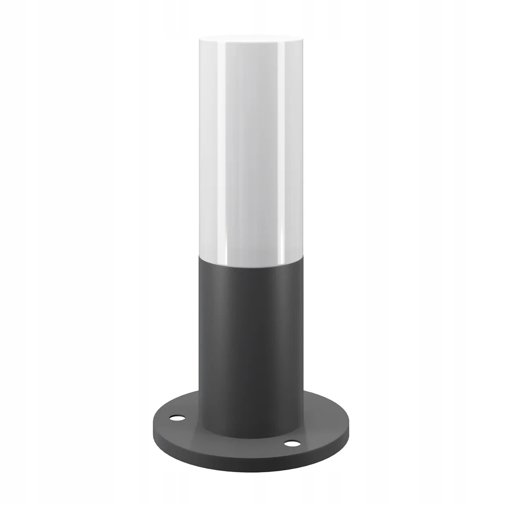 Stojaci záhradný terasový osvetľovací stĺpik grafitovo biely 30 cm Maytoni