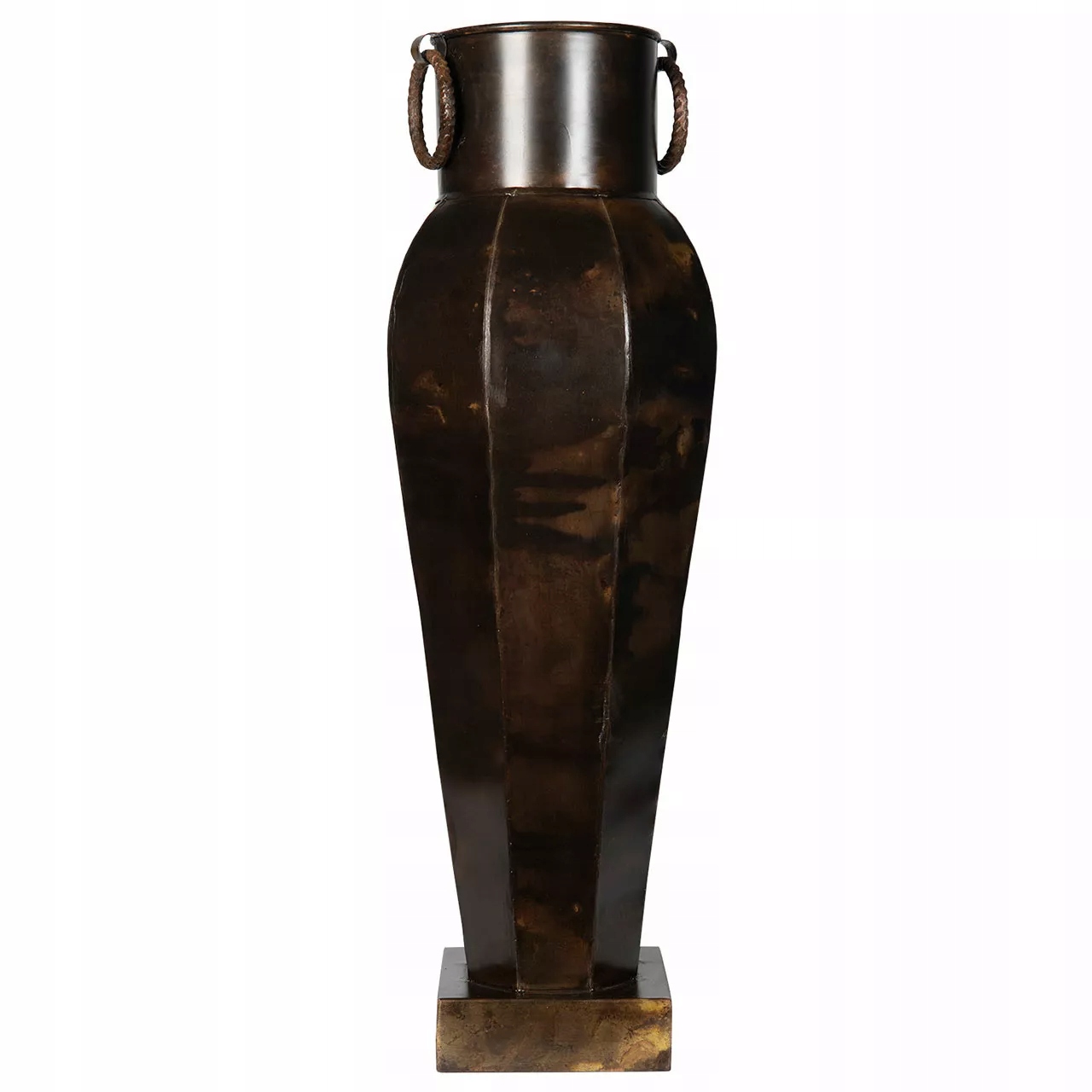 Podlahová Váza Loft Velká Vysoká Na Větve Do Obývacího Pokoje Domu Kovová 70 cm