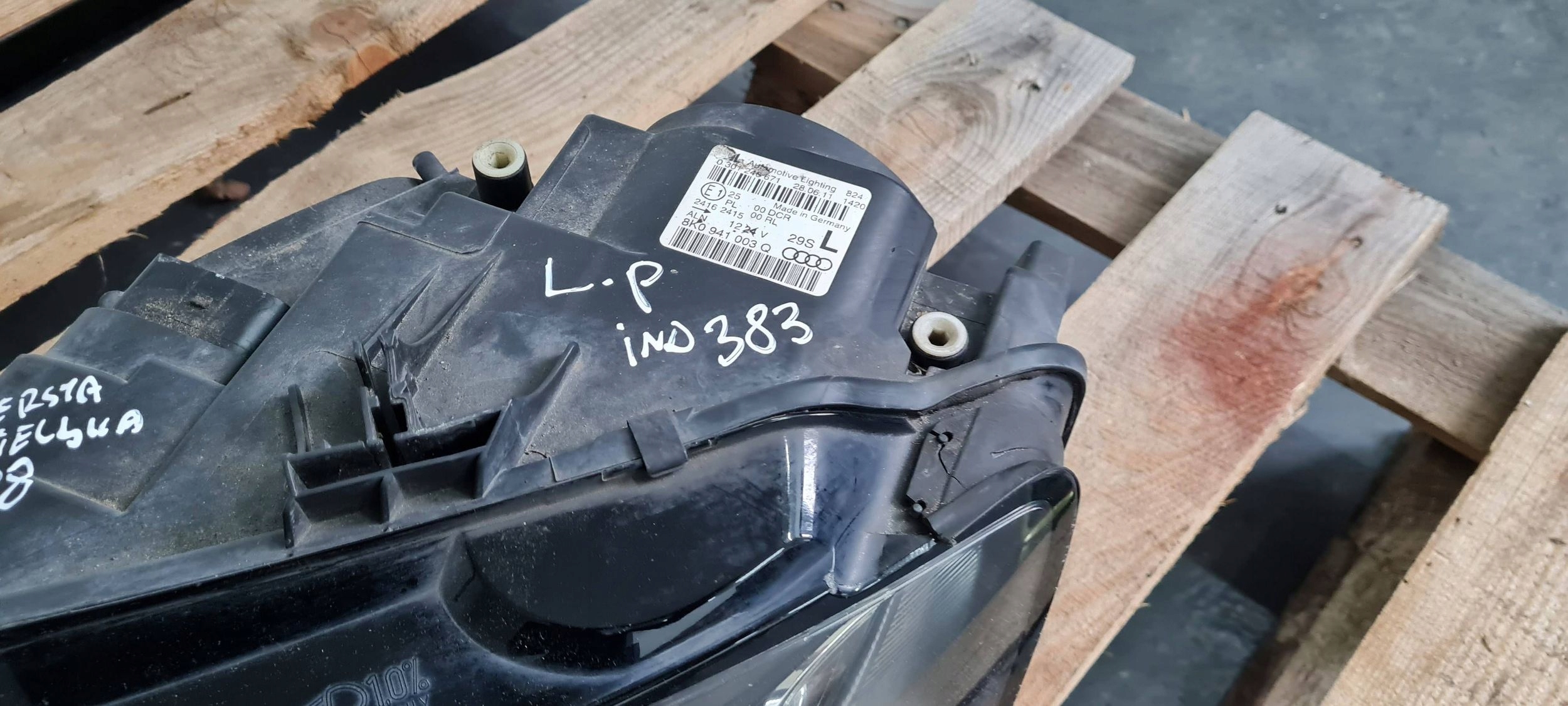 S4 B8 A4 light left left front XENON UK AUDI A4 B8 8K0941003Q