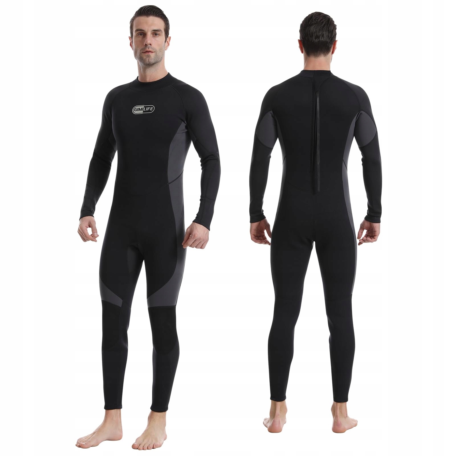 Neoprenový oblek Gimilife Wetsuit 3 mm krátký/plný vel. M
