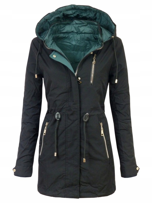 

Parka Kurtka Dwustronna Damska kolory_ P15 c._ 6XL