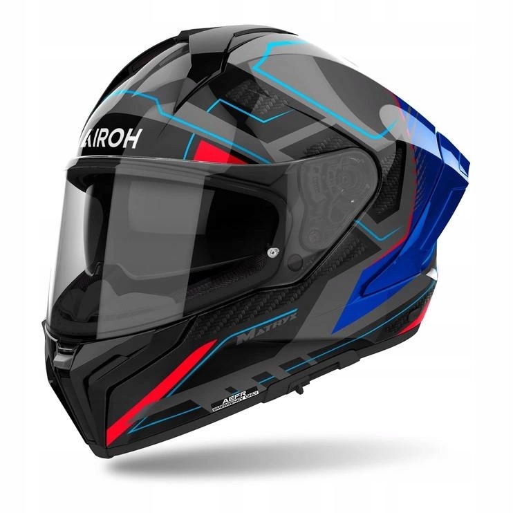 Helma Airoh Matryx Rocket Blue/red Gloss modrá červená šedá Darčeky