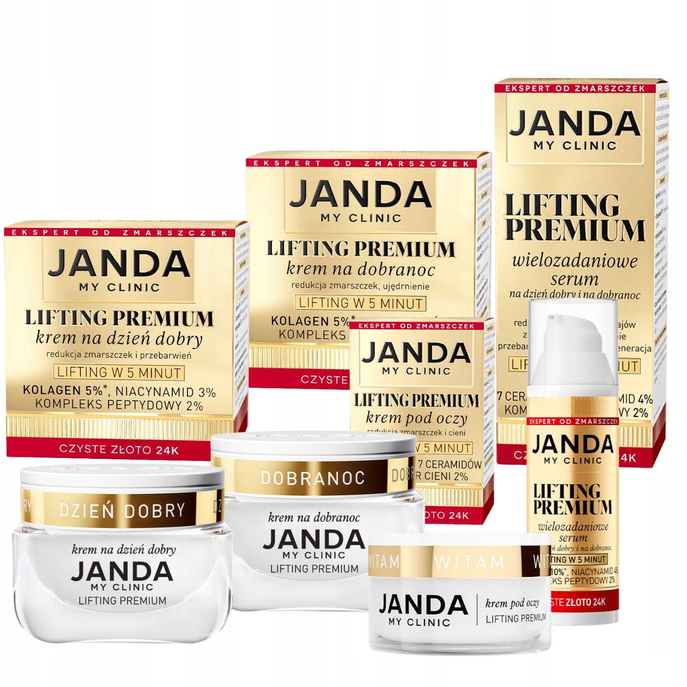 Janda Specialistický Lifting Premium pleťové krémy pro silné omlazení