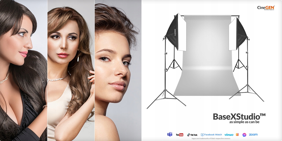 ZESTAW = białe tło 2x żarówka 2x softbox 4x statyw EAN (GTIN) 5907564616584