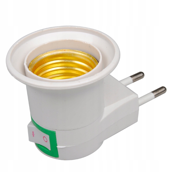 

Adapter przejściówka wtyczka Gniazdko Żarówka E27