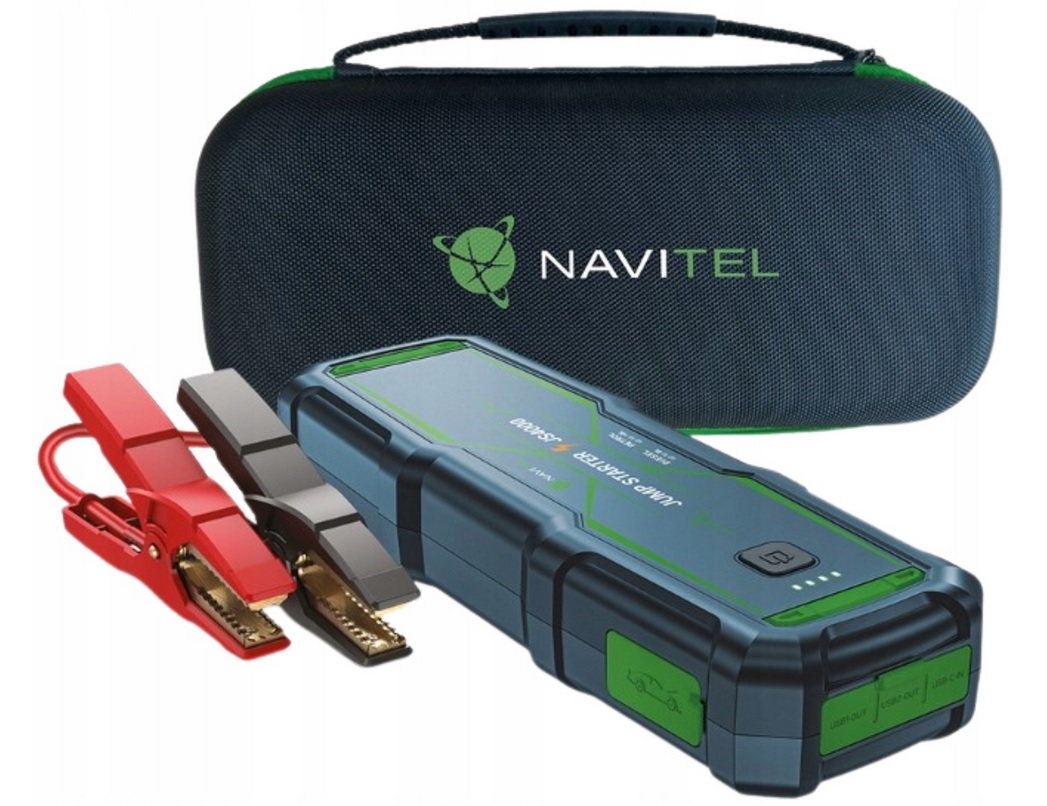 Jump Starter štartér pre batériu – 24000 mAh/4000 A – Navitel JS4000