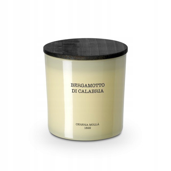 Vonná Sviečka XL Cereria Molla Bergamotto Calabria 600g sójová 80h