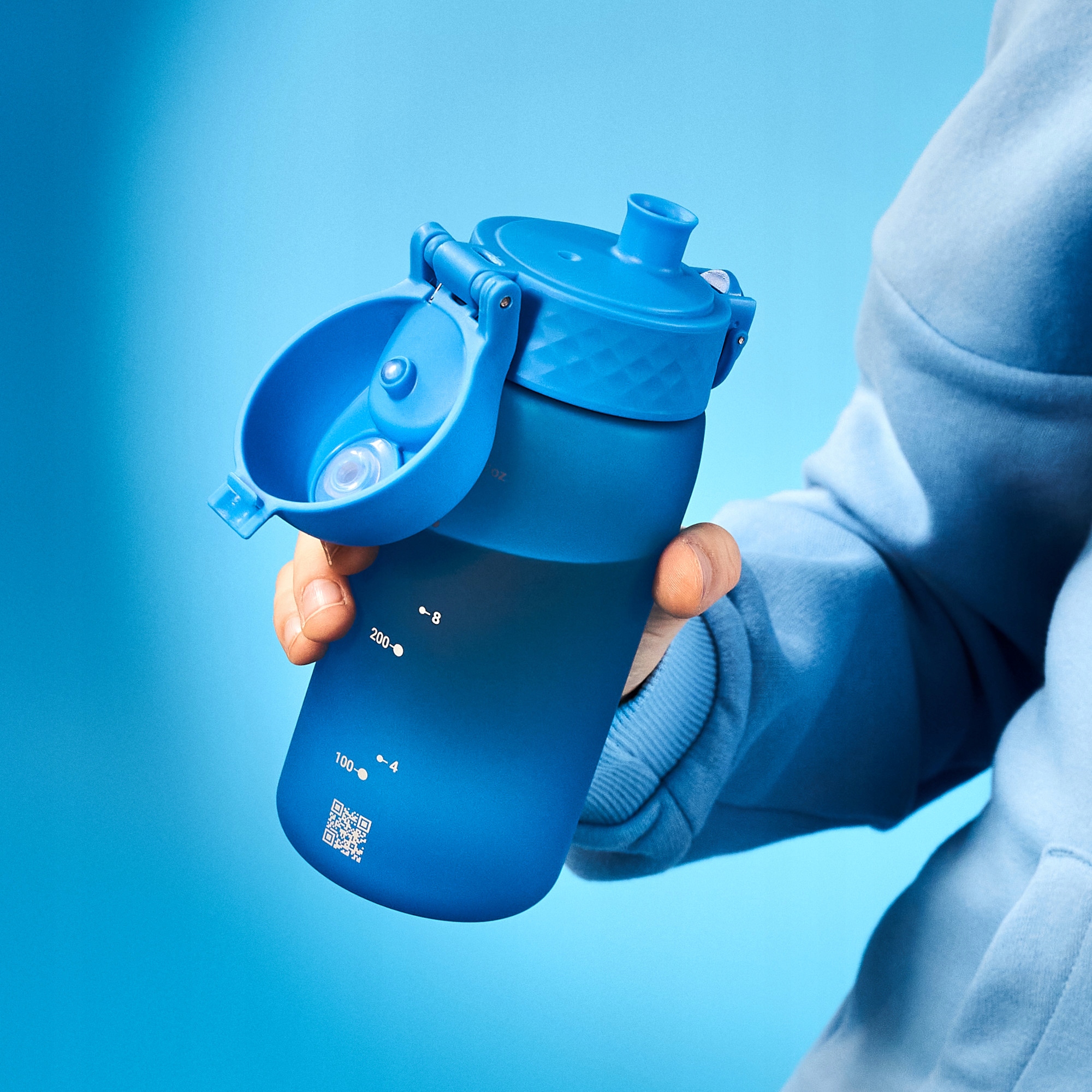 Oryginalna Butelka Ion8 na wodę BPA Free 400 mlDziecięcy bidon na wodę do p Pojemność 350 ml