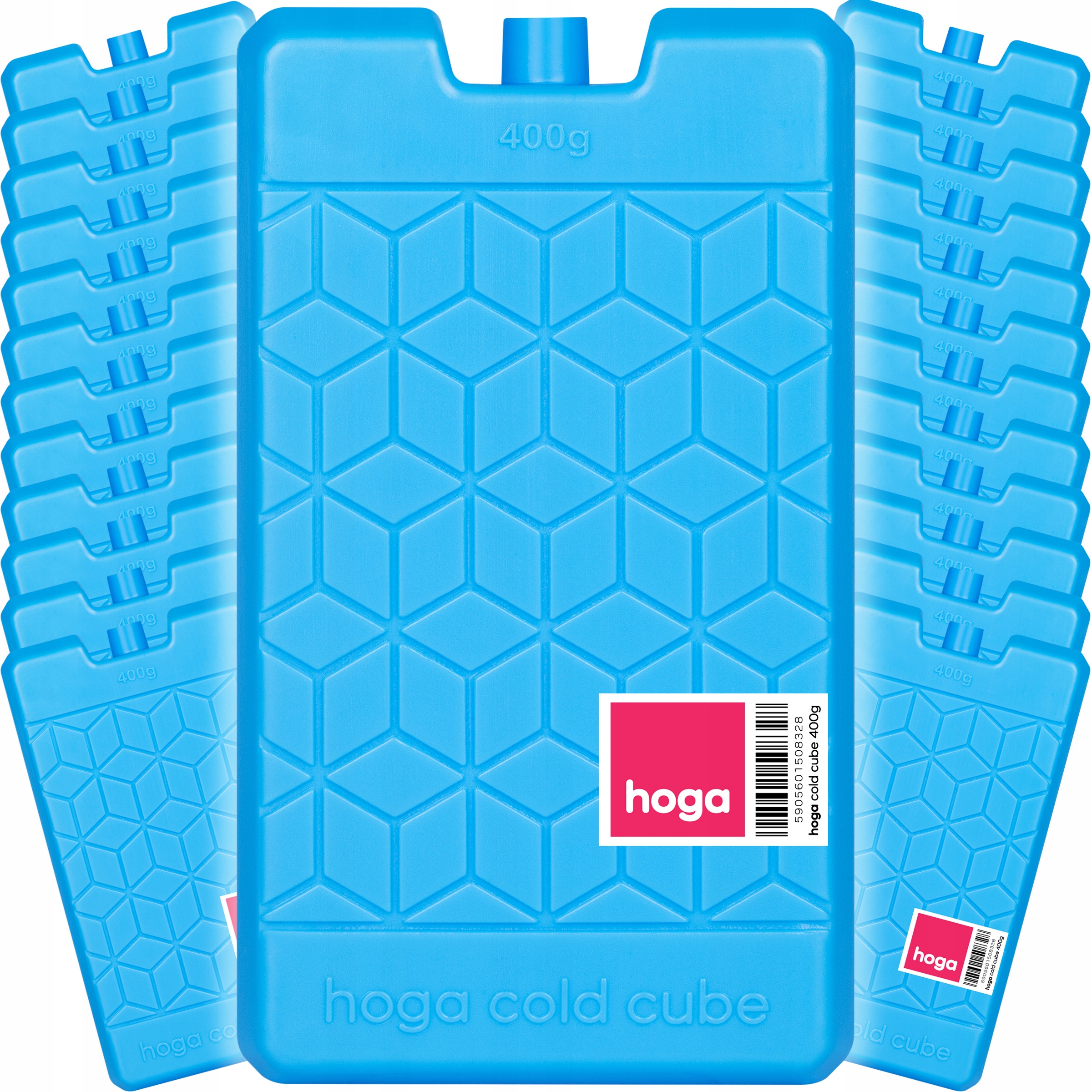 24 x Chladicí Vložka Mrazící Chladnička Do Turistické Ledničky Termická 400 g