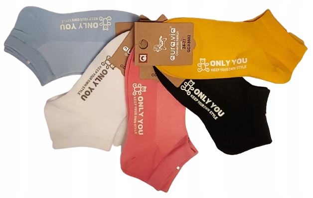 

Stopki Ażurkowe Bawełniane Aura.via 5 Par 28-31