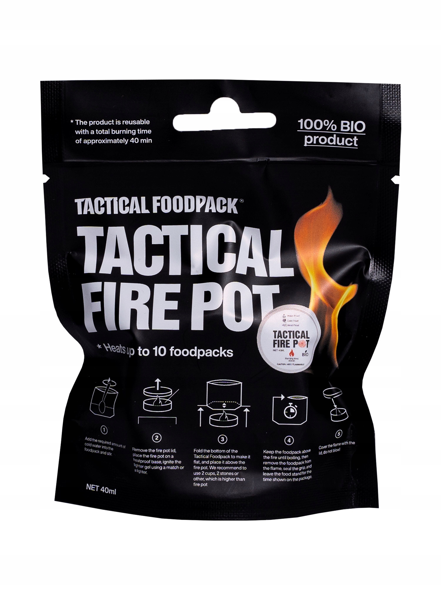 Paliwo stałe Tactical FoodPack Tactical Fire Pot