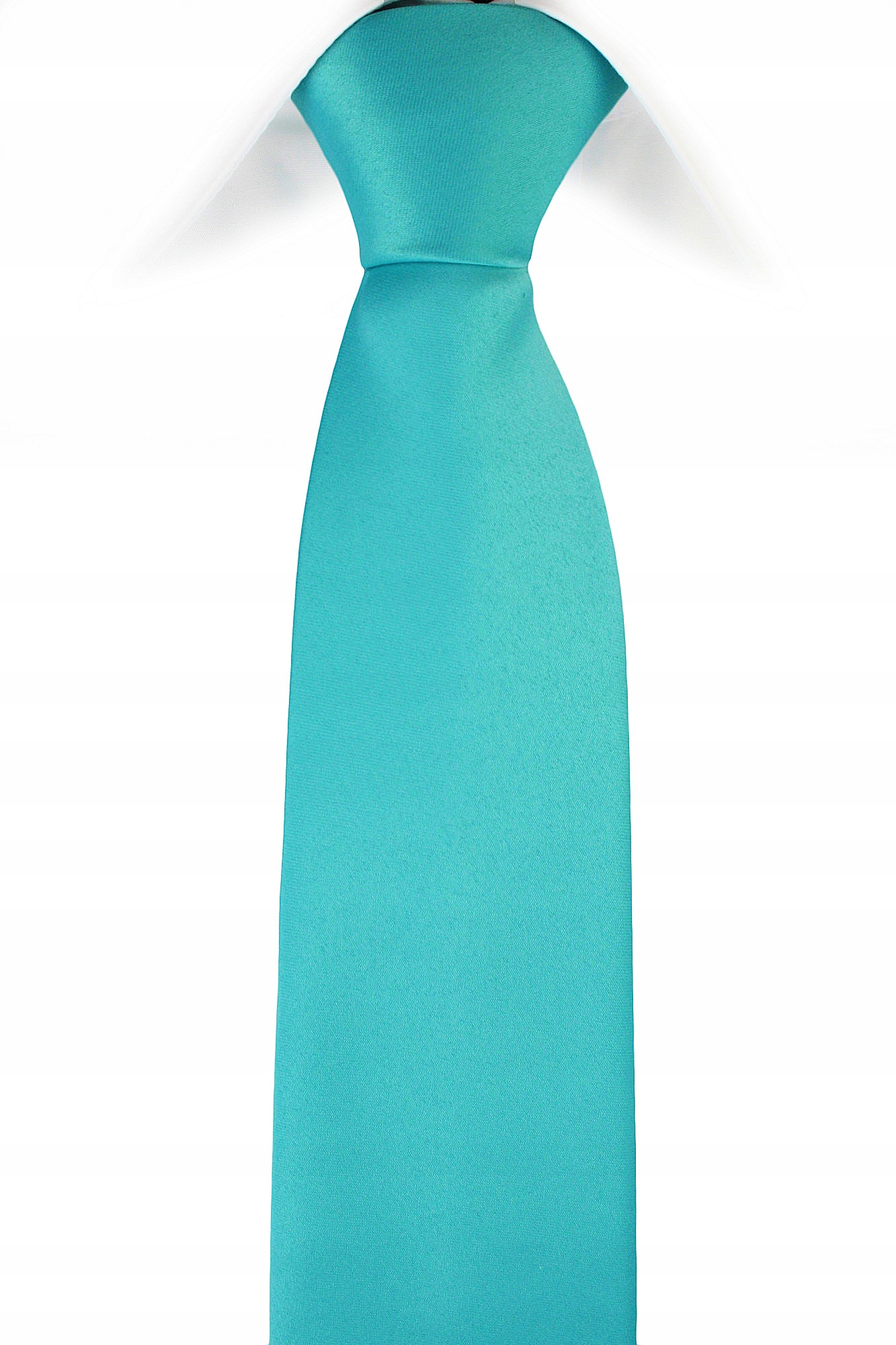 

Klasyczny Męski Jednokolorowy Krawat 8cm Turkusowy