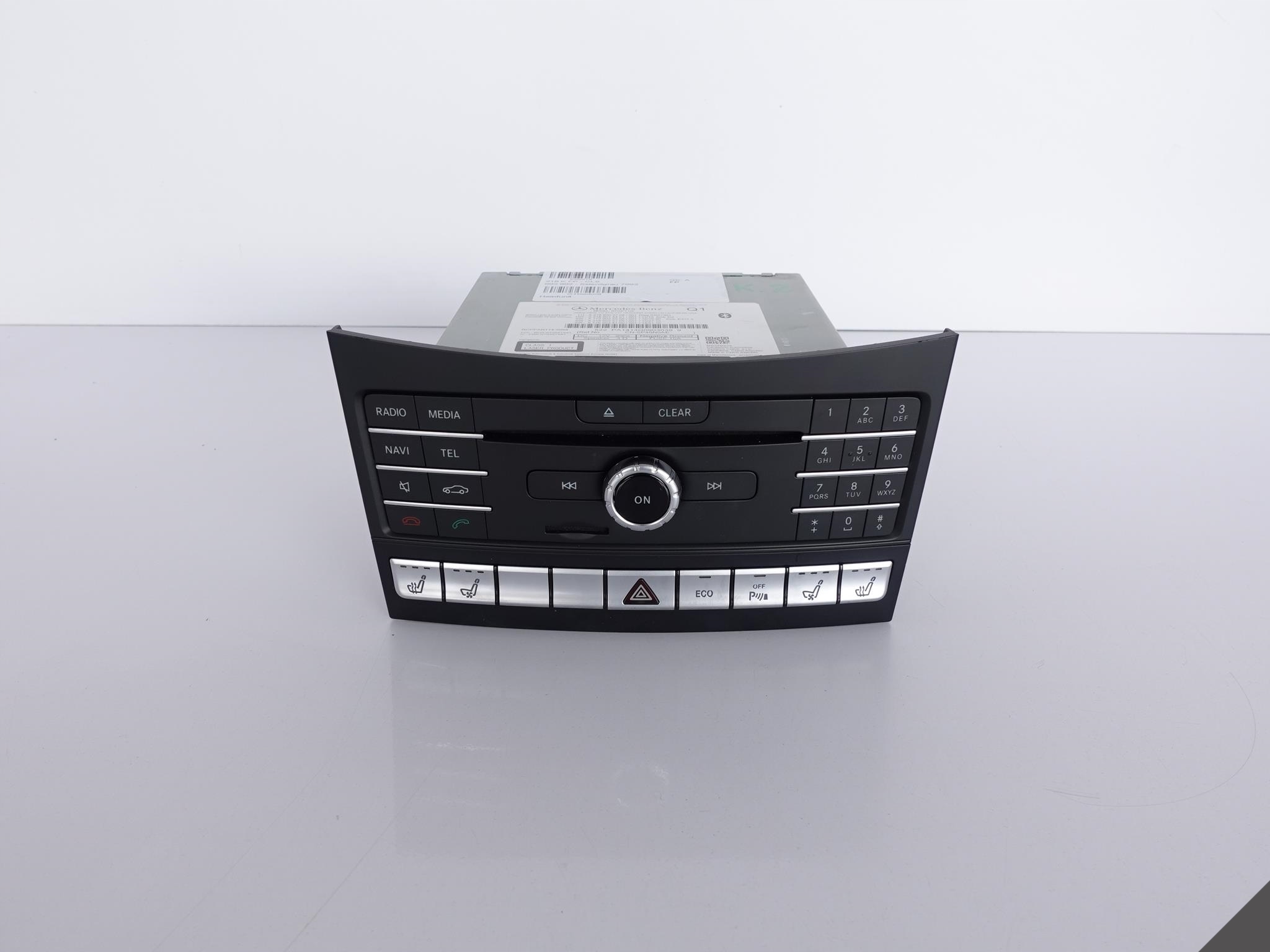 MERCEDES CLS 218 E 207 control unit navigation RADIO