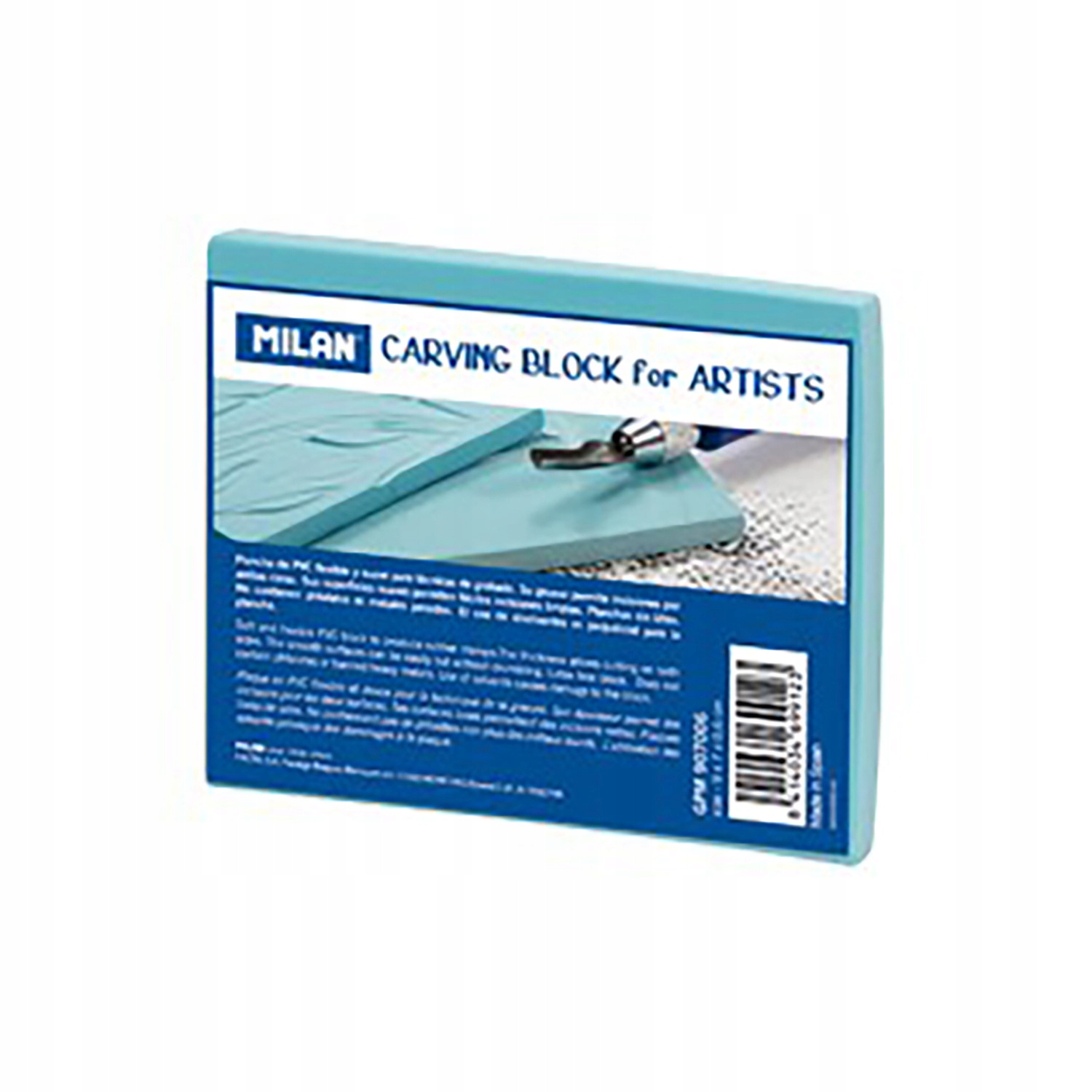 Blok do linorytu - Milan - winylowy, 9 x 7 cm