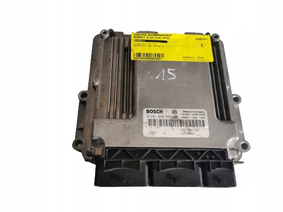 RENAULT CLIO 1.5DCI 0281030899 237104376R computer