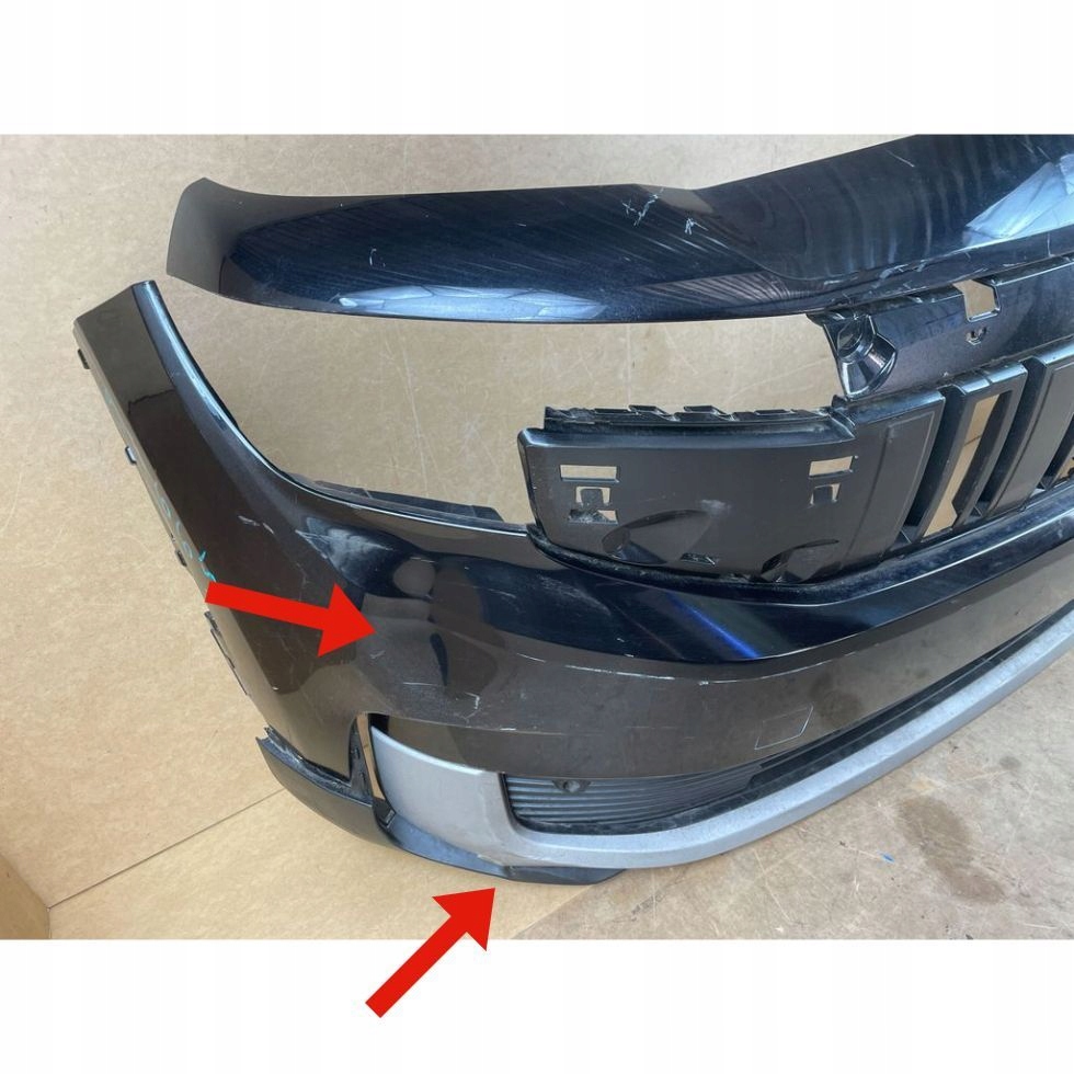 bumper front front FORD EXPLORER EV ELECTRIC ELEKTRYK 2023- 4xPDC