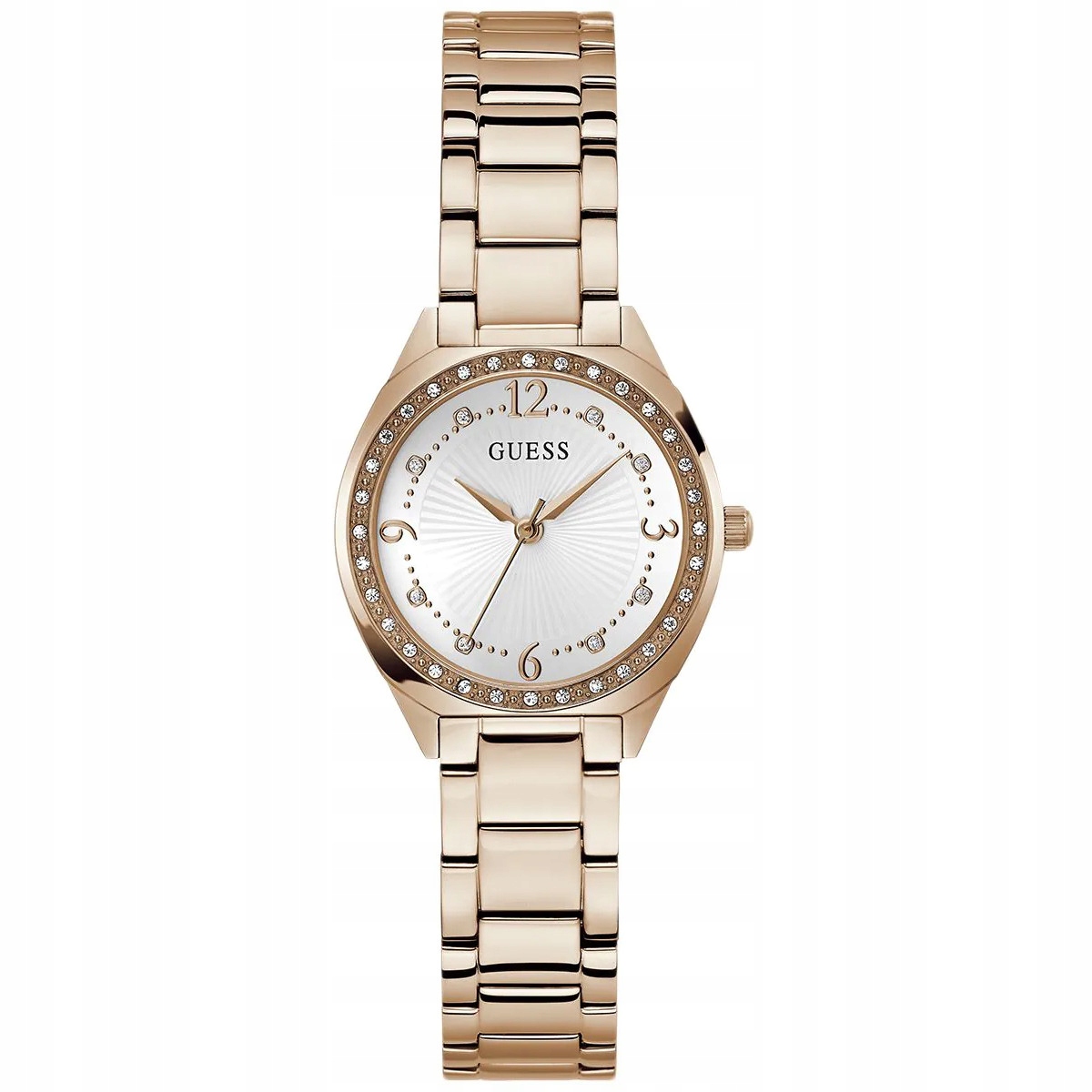 Dámské hodinky Guess GW0767L3 Zirkony růžové zlato