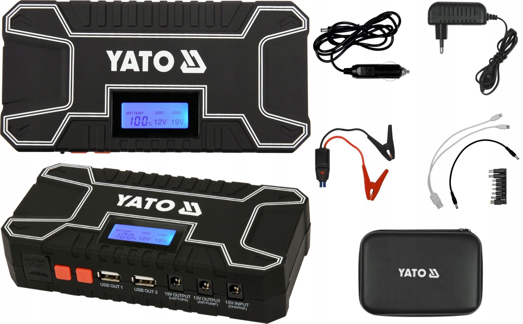 

Urządzenie Rozruchowe Power Bank 12000mAh 12V 500A
