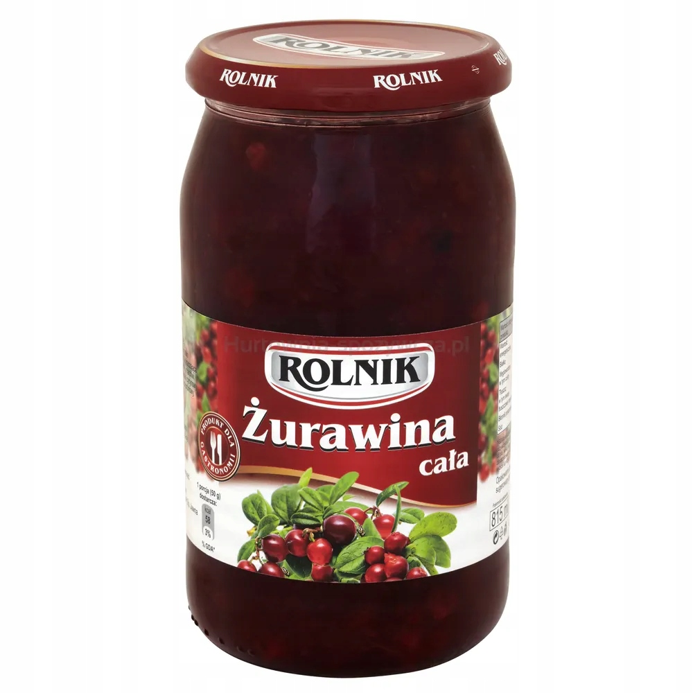 Rolnik Brusinky Celé 815 ml (820 g)