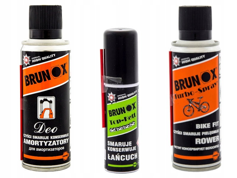 

Smary Rowerowe Brunox Zestaw do konserwacji 425ml