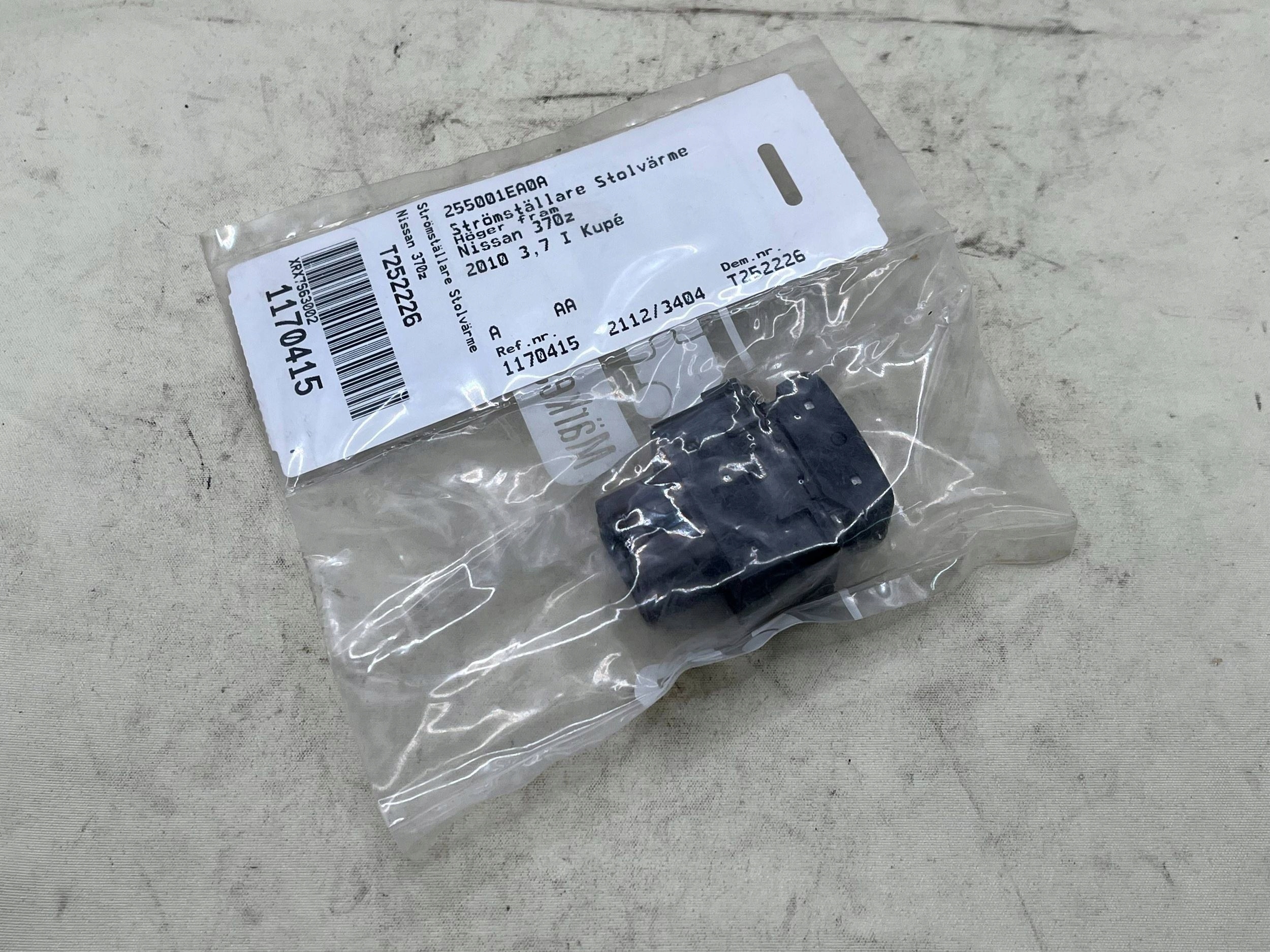 Schalter Hitzung Sitze Nissan 370Z 255001EA0A !J