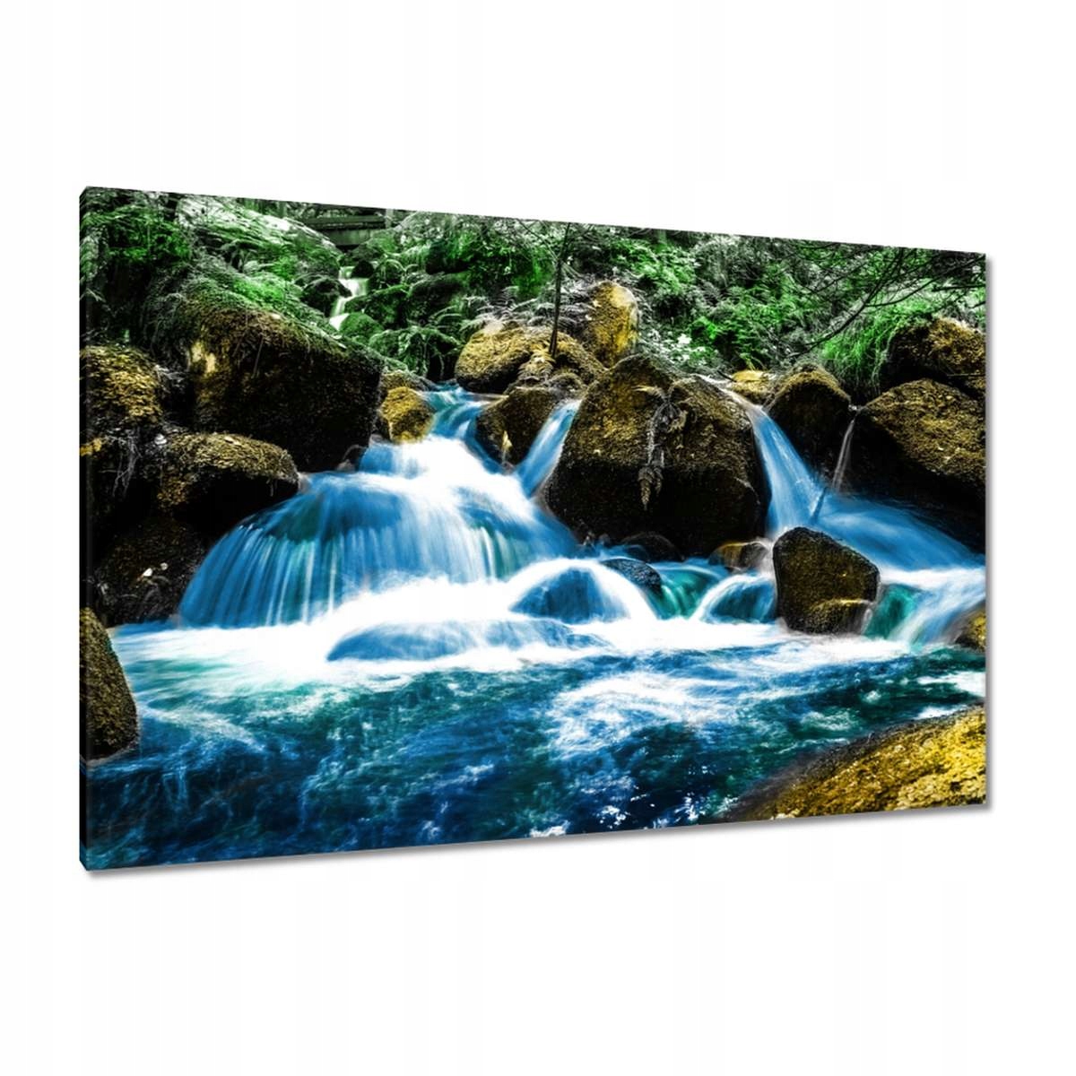 Obrazy 120x80 Horský vodopád