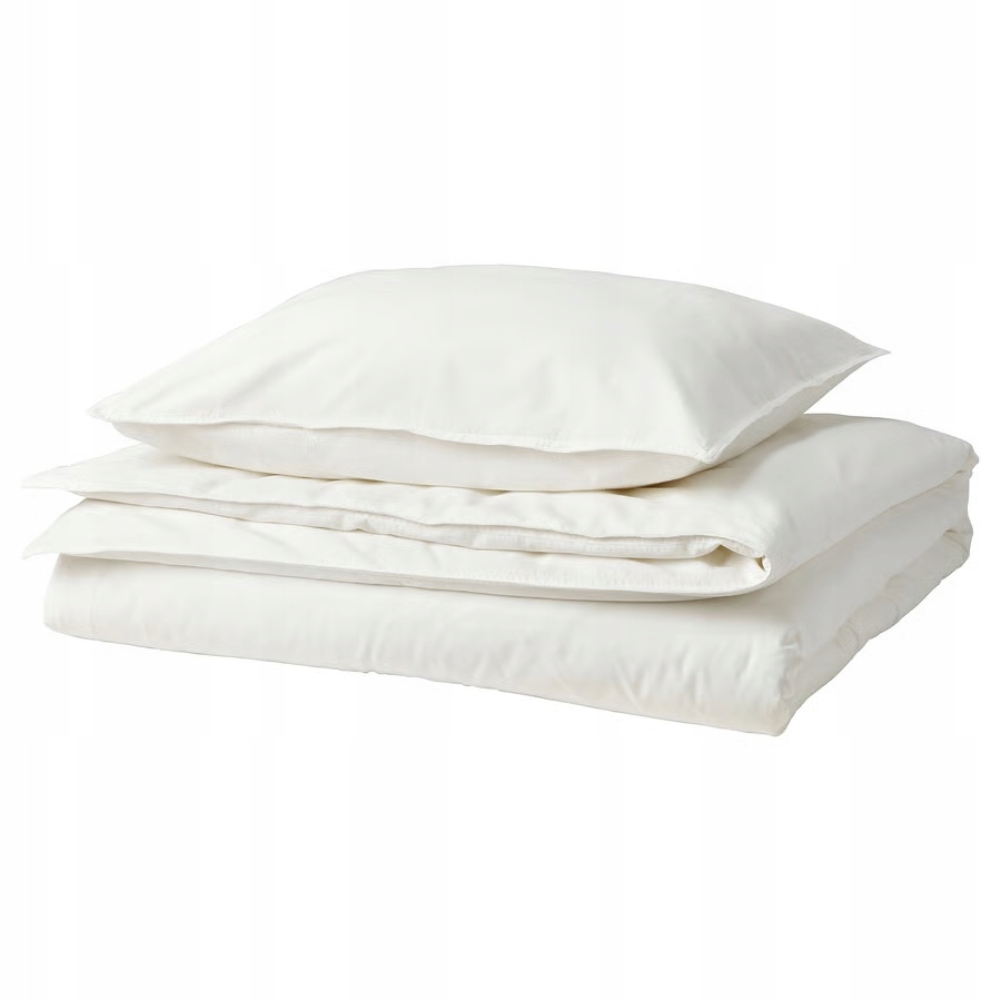 Ikea Angslilja sada povlečení 150x200/50x60 cm, Bílá
