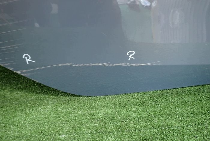 BMW U06 2 ACTIVE TOURER door right rear. rear part