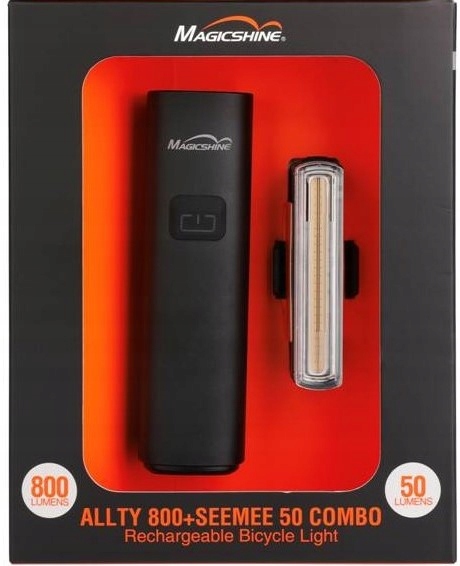 Sada cyklistických světel Magicshine přední a zadní Allty 800 Seemee 50 powerbanka