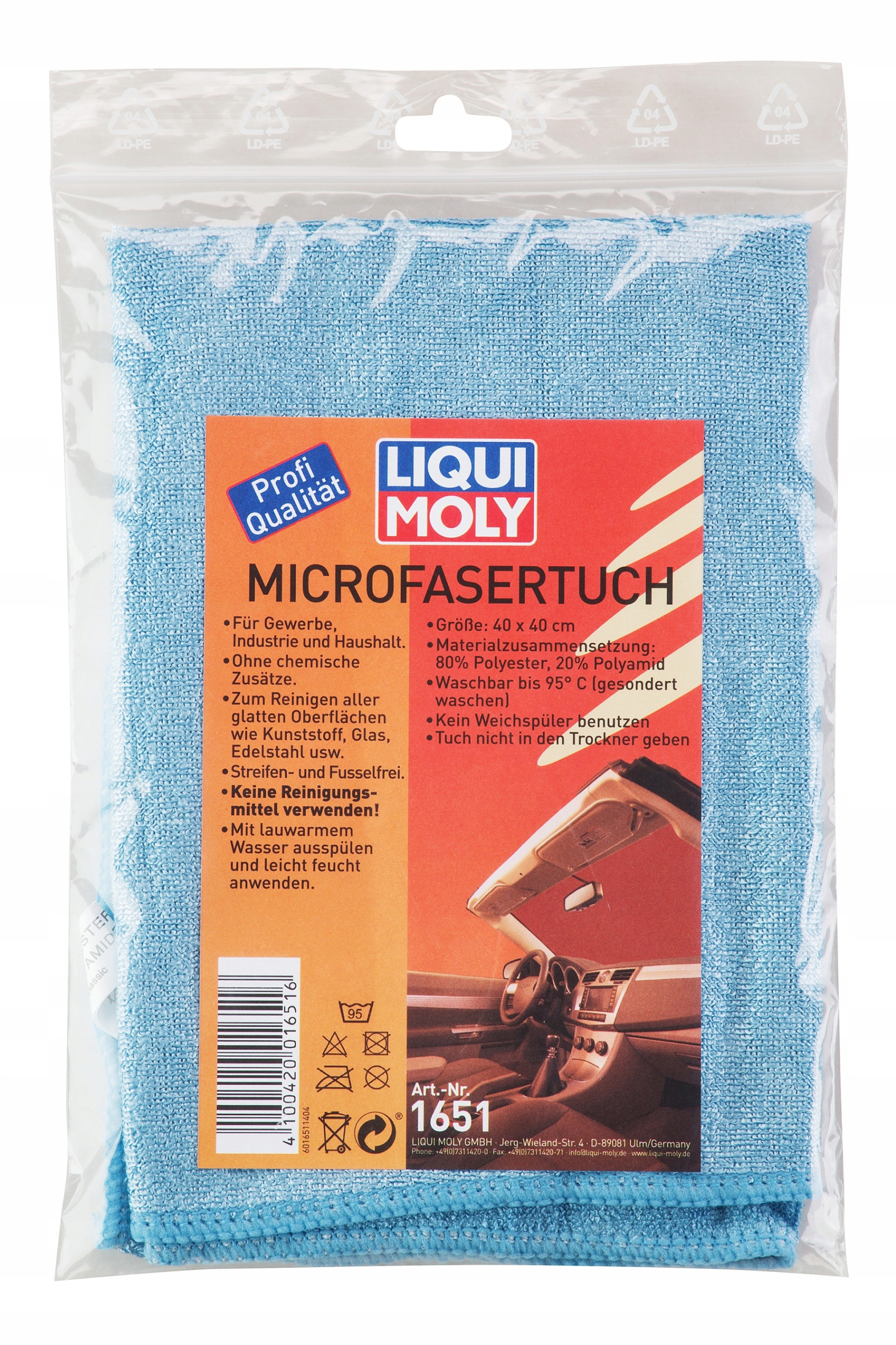 

Ściereczka z mikrofibry LQM1651 Liqui Moly