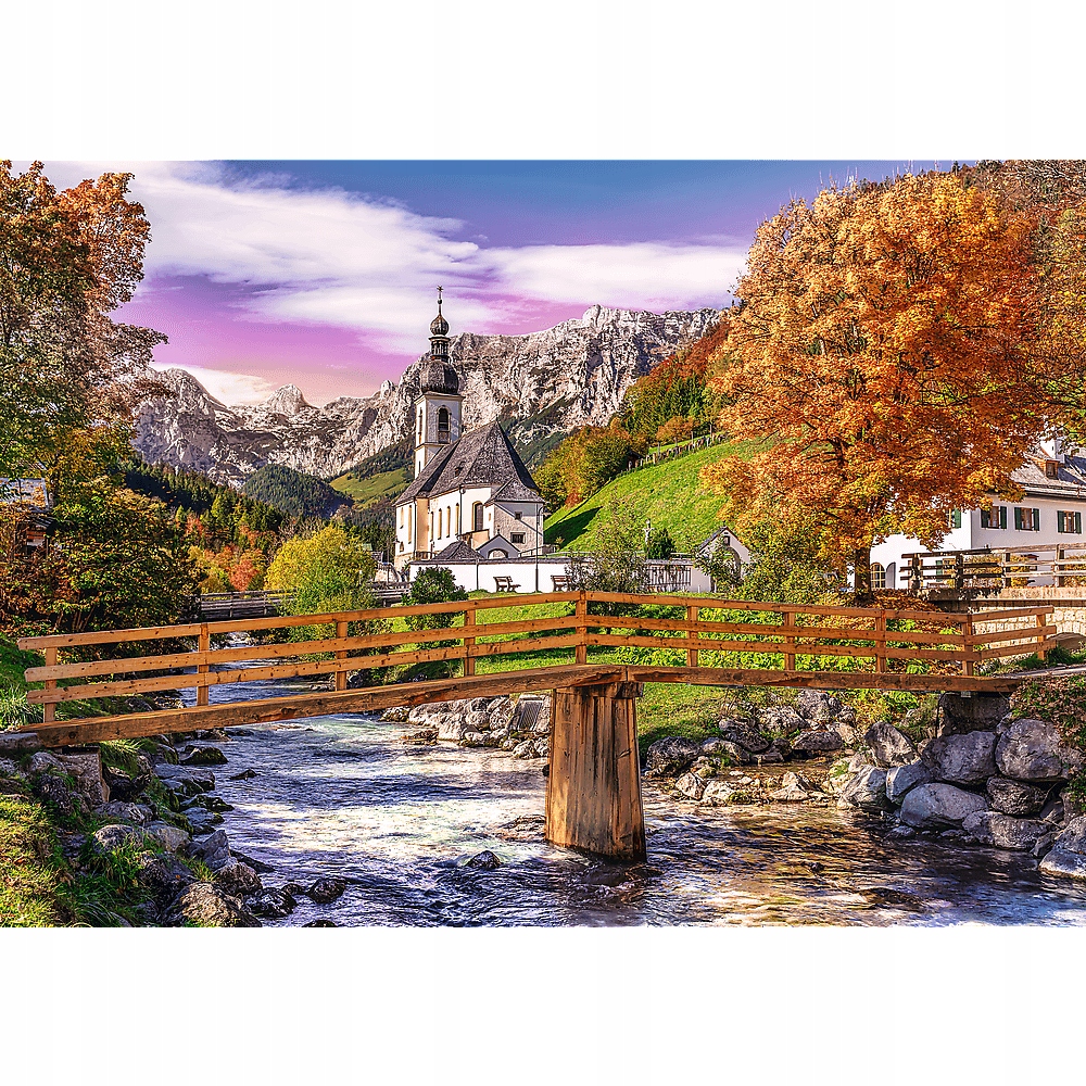 

Puzzle 1000 Krajobraz Góry Alpy Bawaria 12+ Trefl