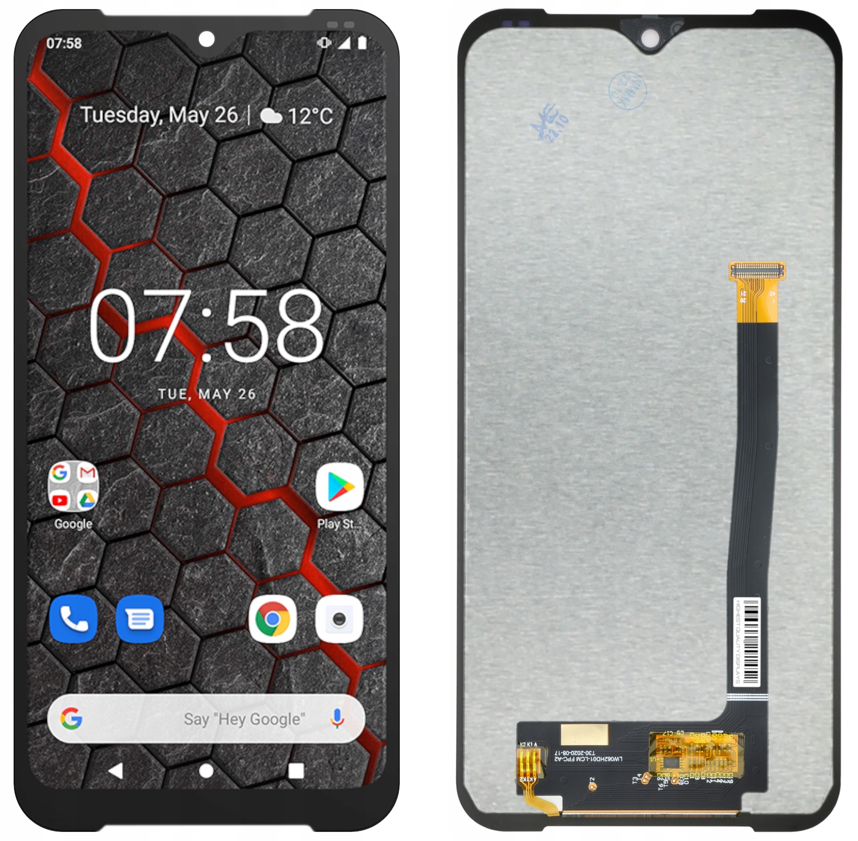 WYŚWIETLACZ EKRAN LCD DOTYK DO myPhone Hammer Blade 3