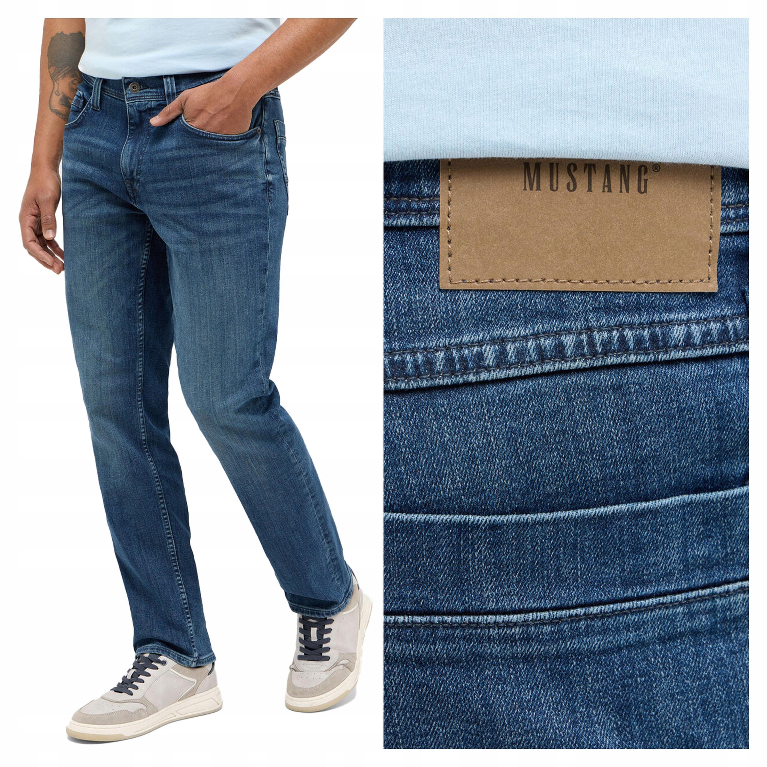 Mustang Washington straight W33 L30 Pánské džínové kalhoty džíny Proste