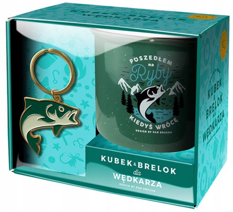 

Kubek Z Brelokiem Hobby Dla Wędkarza Ryby