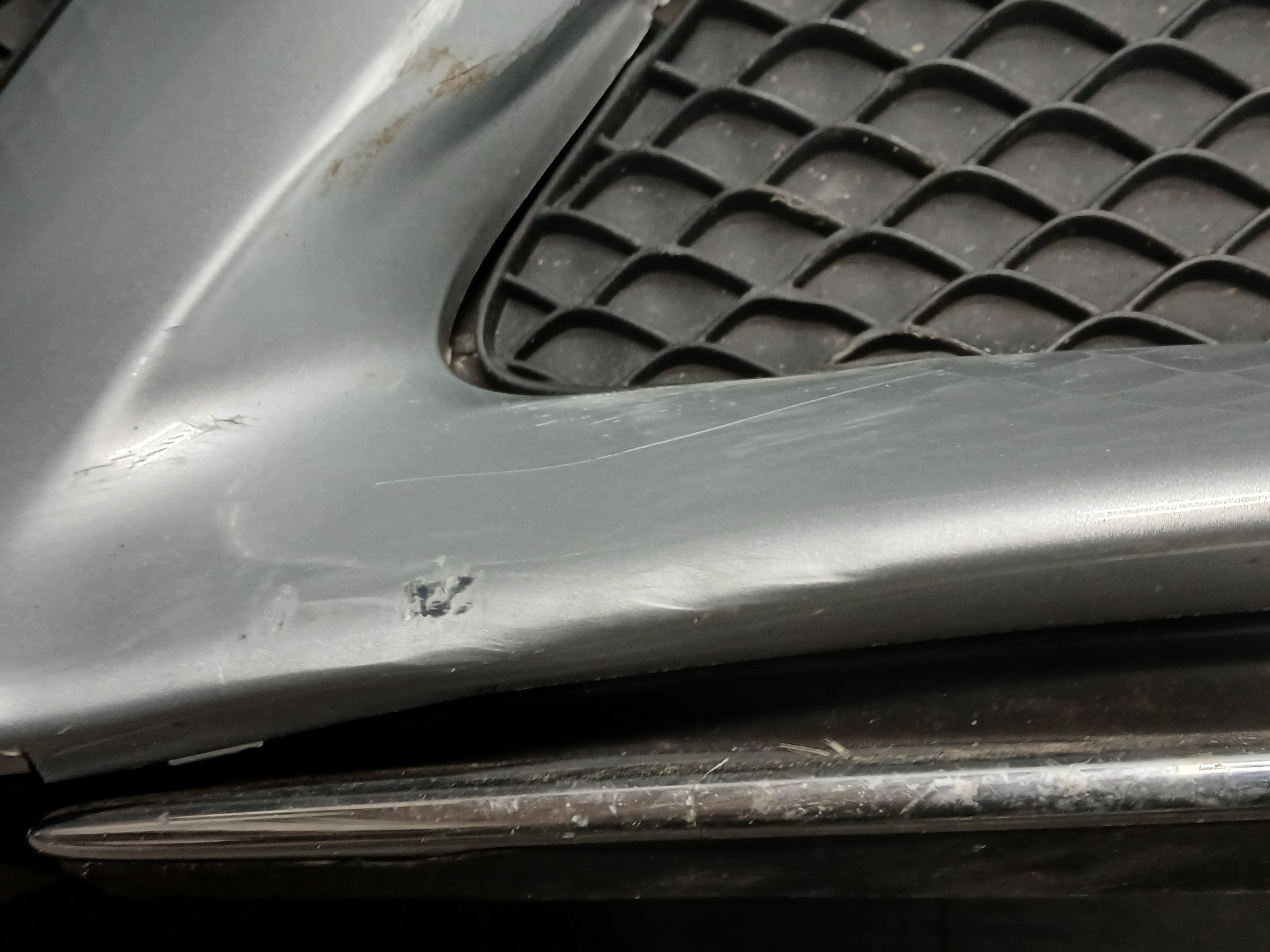 bumper front MERCEDES C class C-class W205 A205 LIFT