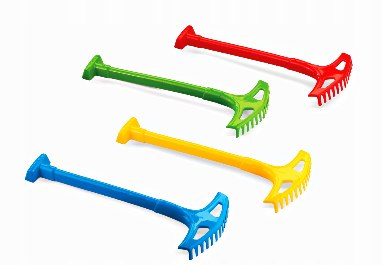 ZESTAW DO PIASKU DUŻA ŁOPATKA + GRABKI DLA DZIECI Marka Marioinex