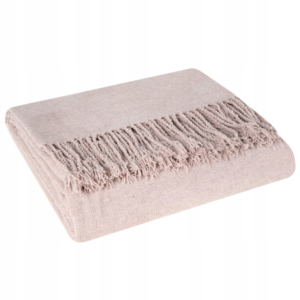 Deka na přehoz AKRYL-4 130x170 Eurofirany růžová