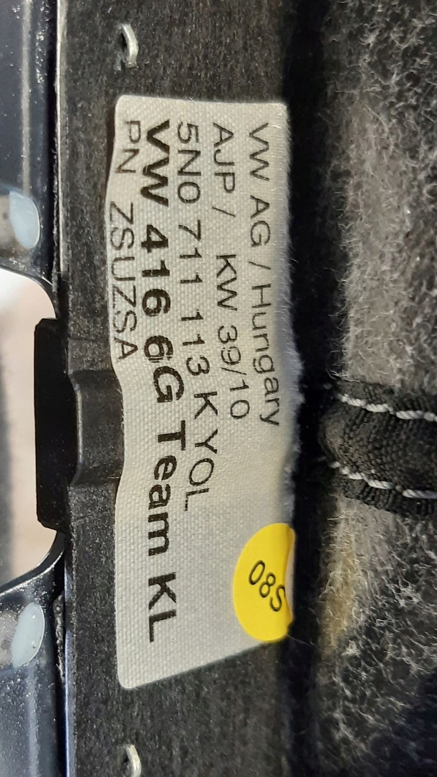 Pomello ghetta VW Tiguan 1,4 TSI