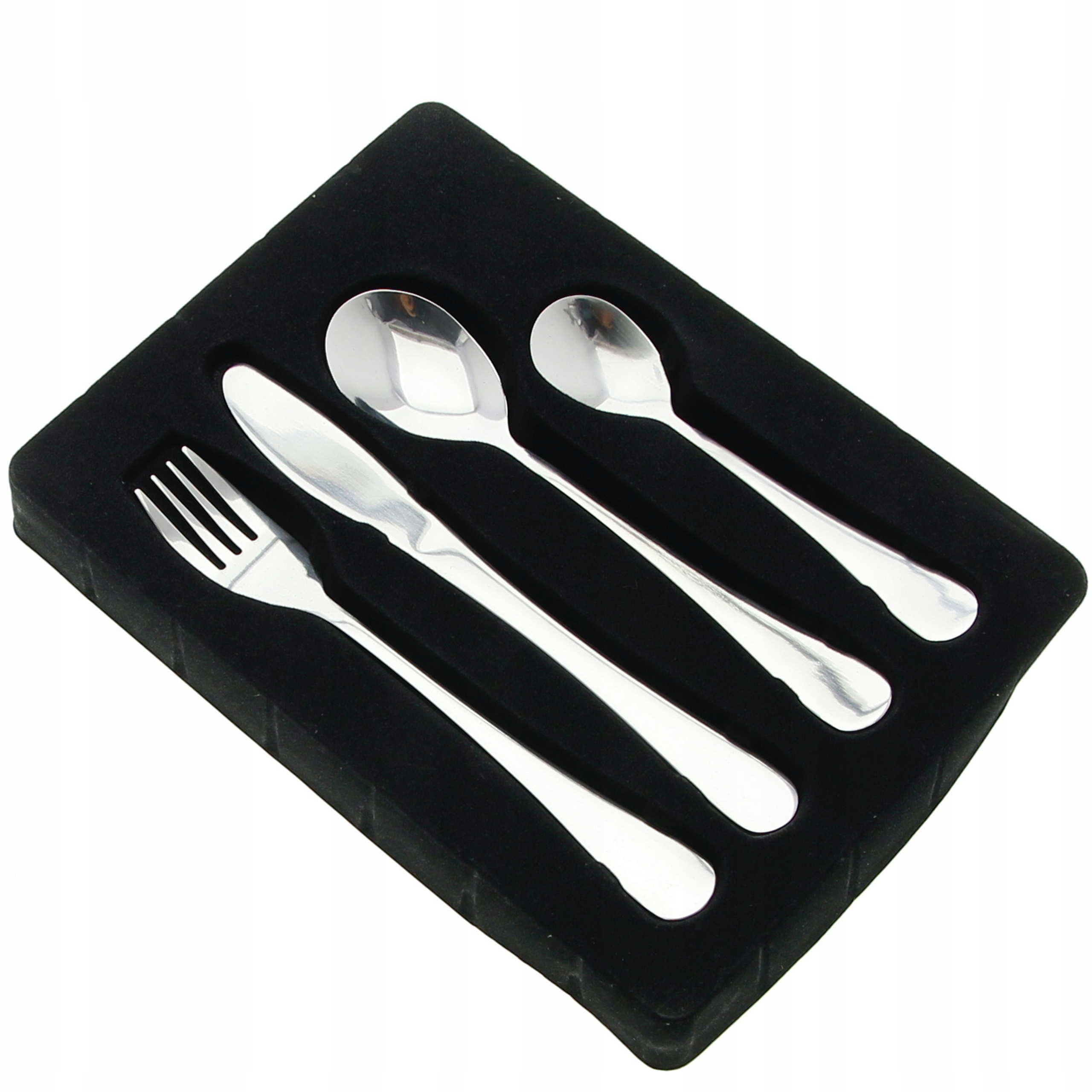 SZTUĆCE DLA DZIECI KOMPLET ZESTAW STAL ŁYŻECZKA WIDELEC NÓŻ ŁYŻKA 4 el. Kod producenta MPL070018