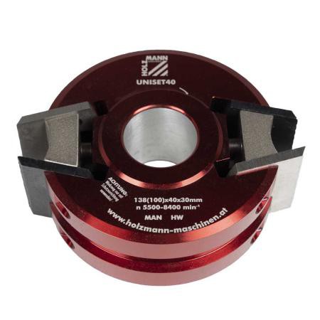 Profilovací válcová fréza Komplet 100x40x30mm, výměnné frézy nože