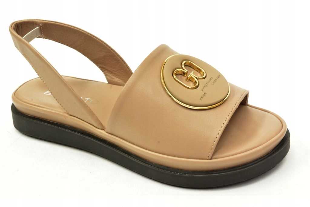 Boccato 745,21A elegantní ploché Sandály Béžová vel. 36
