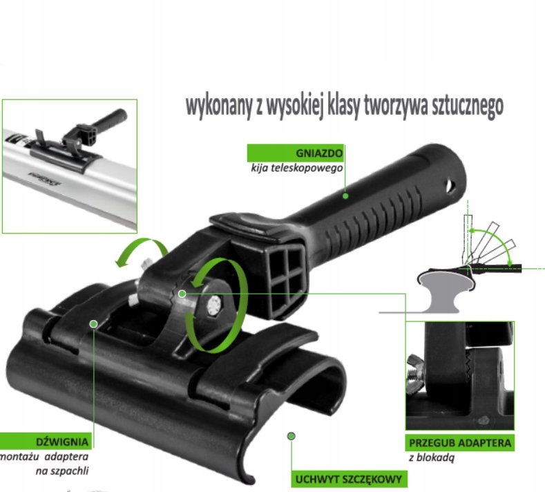

Adapter Do Szpachli Na Kij Teleskopowy