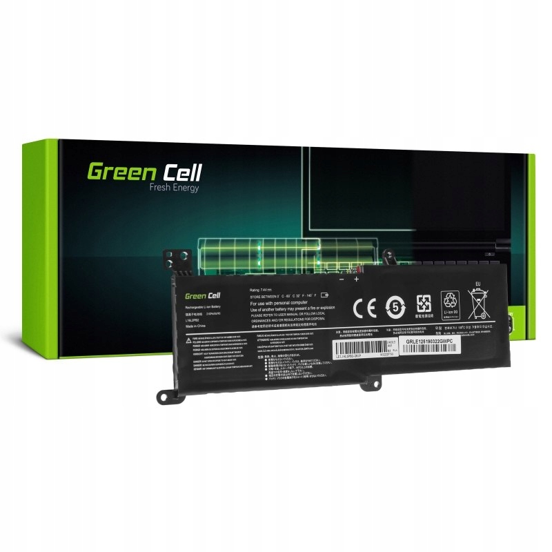 Green Cell Bateria LE125 Do Lenovo Ideapad 320 330 520 3500MAH 7.4V 7.6V