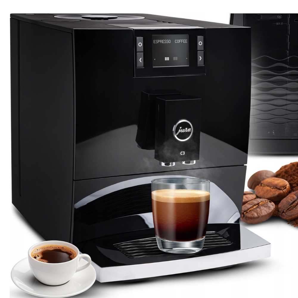 Kávovar Jura C3 čierny 1450 Automatický tlakový 1450 W 15 Bar
