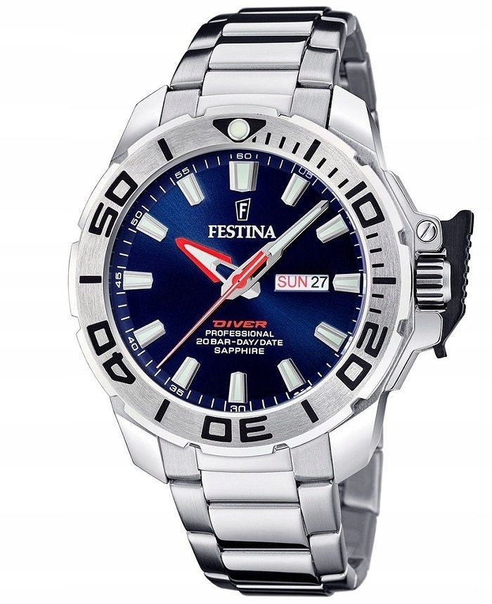 Hodinky Festina The Originals Professional Diver Set F20665/1 45,00 mm 20 Atm