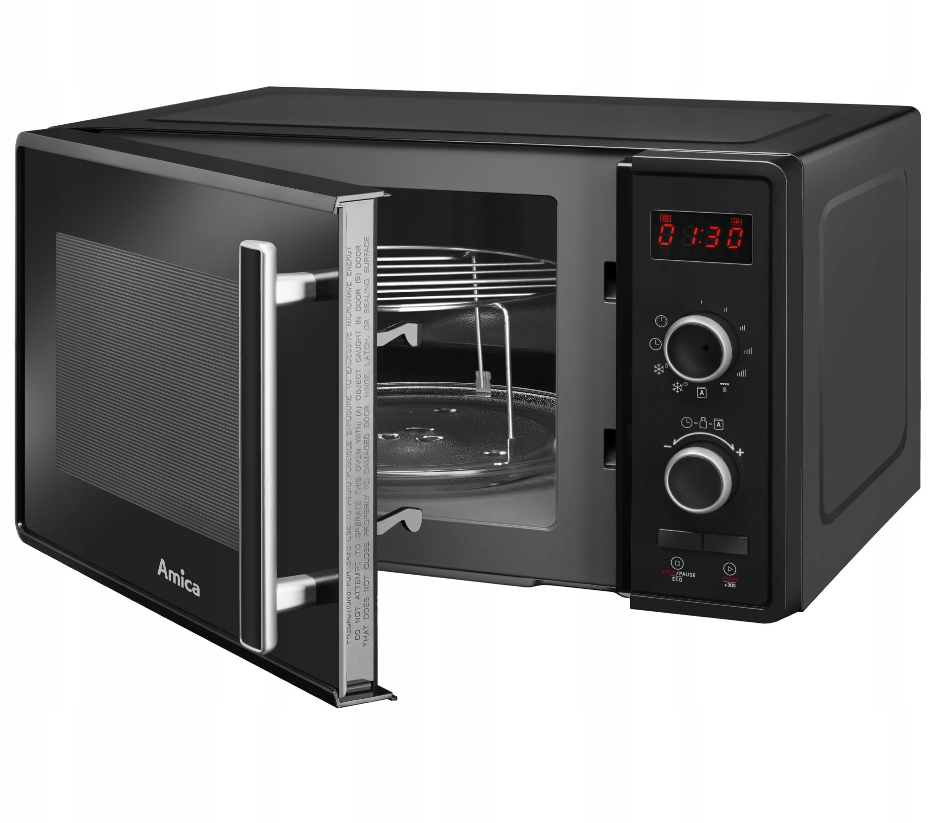 Kuchenka mikrofalowa Amica Ammf 23E1GB 23L Grill